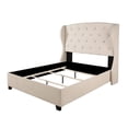 thumbnail image 1 of Maykoosh Eclectic Elegance Upholstered Bed, Ivory, Queen, 1 of 2