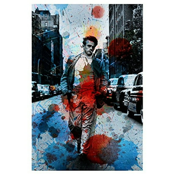 NYC Painting Print on Canvas - 24x36 Wall Art - Elegant Escape New York City Decor - Ready to Hang