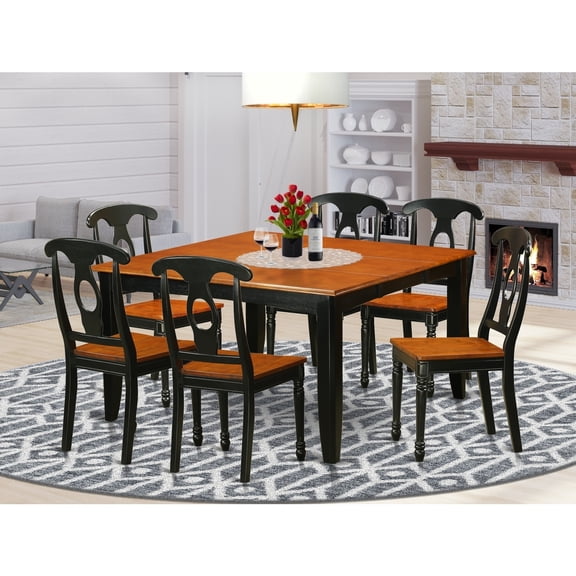 Glam Room Dinette Set - Table & Chairs - Modern Kitchen Dining Furniture