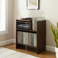 thumbnail image 1 of Maykoosh Handcrafted Haven Turntable Stand In Dark Brown, 1 of 5