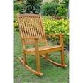 thumbnail image 1 of Rocking Chair Outdoor - Acacia Wood Rocker - Patio Porch Rocking Chair - Durable & Comfortable, 1 of 1