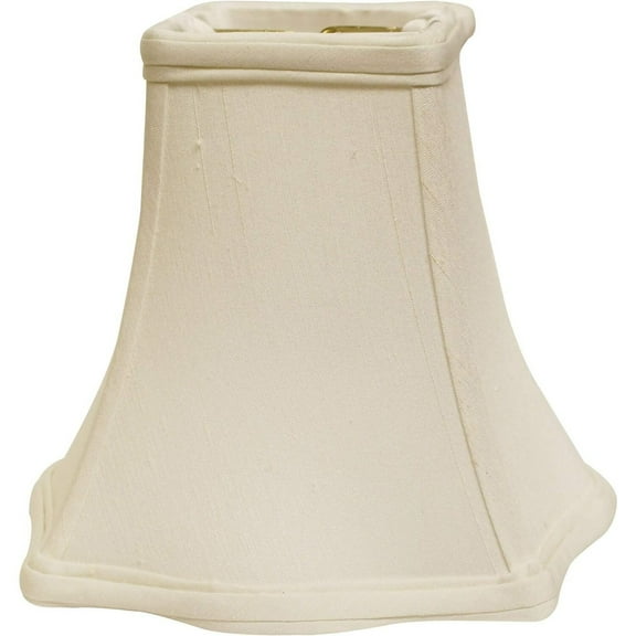 Slant Lampshade Square Softback White - Modern Lamp Shade for Table & Floor Lamps