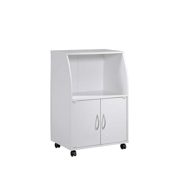Maykoosh Microwave Cart - Versatile Kitchen Storage Solution with Convenient Wheels and Drawer for Utensils and Small Appliances