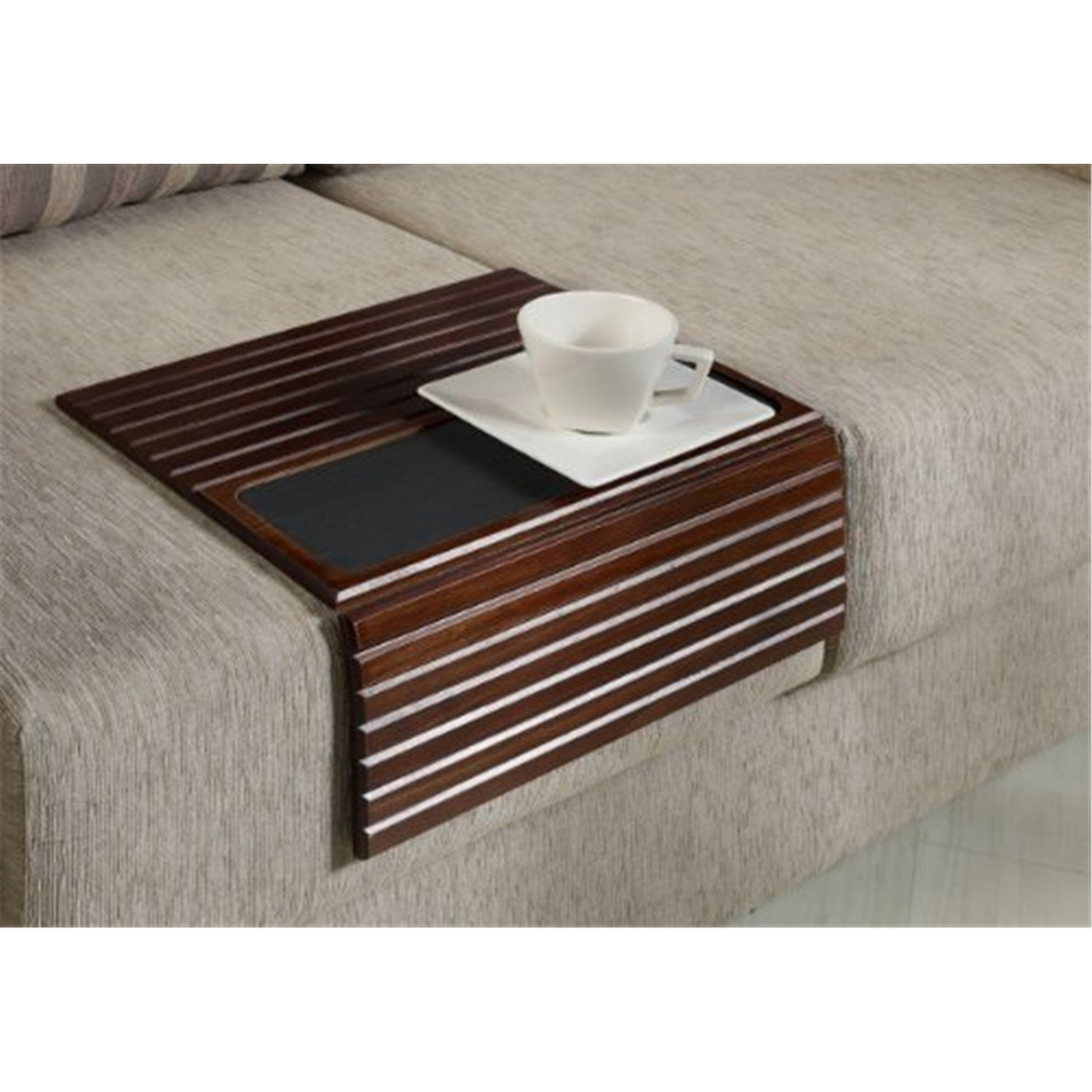 Small Wood Table Top - Couch Table, Lap Desk, Snack Tray - Elegant Design, Solid Wood, 9.5" x 13.5"