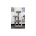 thumbnail image 1 of Maykoosh Artisanal Abode Modern Marvel Multi Level Tree, Floor Mountable, Carpet Material for All Cat Breeds, Climbing Pets - 26"L x 24"W x 46"H-Color:Speckeled, 1 of 7