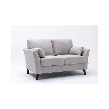 Maykoosh Neo-Classical Nostalgia Linen Fabric Loveseat