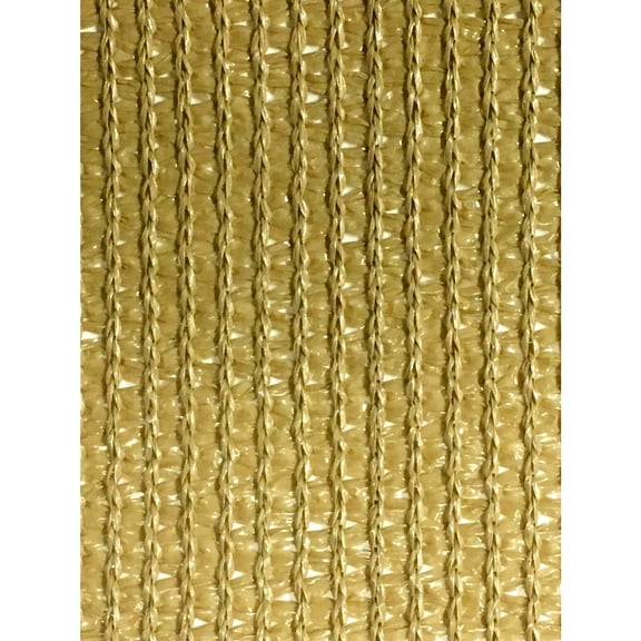 Privacy Shade Cloth 8ft x 20ft Outdoor Sun Blocking Fabric 88% UV Block Tan