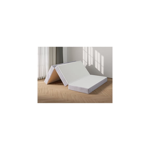 6 Inch Memory Foam Folding Mattress - Tri-Fold Mattress for Guests & Travel