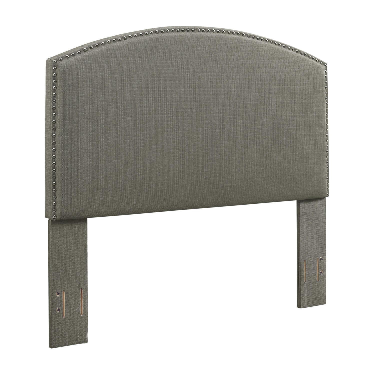 Linen Headboard Queen - Maykoosh Revival Design - Creme Upholstered Wall Mount Headboard - Elegant Bedroom Decor
