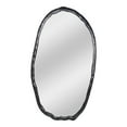 thumbnail image 1 of Oval Wall Mirror Black - Modern Decorative Frameless Mirror for Home Decor, 1 of 5