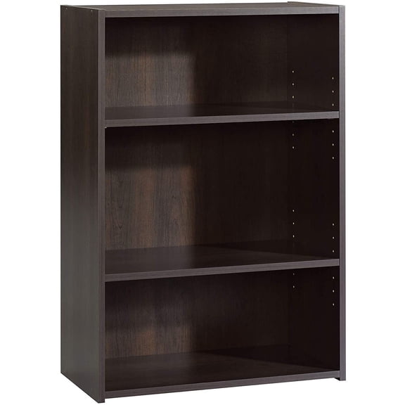 3-Shelf Bookcase - Versatile Storage Organizer for Living Room, Office, Bedroom