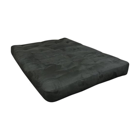 Full Size Futon Mattress - 10 Inch Microfiber - Medium Firm - 54x75 - Double Foam & Cotton