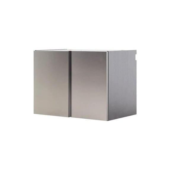 Maykoosh Garage Storage Cabinet with Doors, Shelves, Wood/Metal type, Wall mounted Tool Cabinets for Office, Home,Garage,Gym ,School-Color:Wood,Size:32x28x20 Door Cabinet