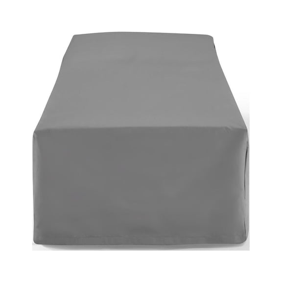 Maykoosh Retro Revival Outdoor Chaise Lounge Cover, Gray.26"D x 79"W x 14"H, Vinyl Covers, Washable Furniture Covers, Patio Furniture Covers with Drawstrings