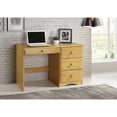 thumbnail image 1 of Maykoosh Rococo Radiance Essentials Writing Desk With Four Drawers - Natural Finish, 1 of 1