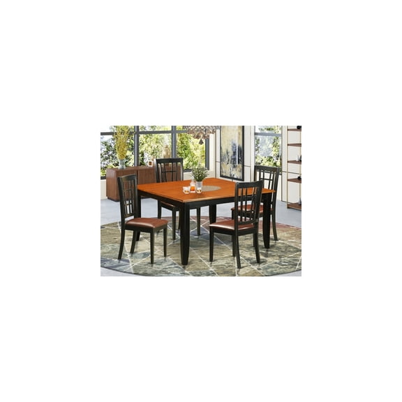 Dining Set - Table & Chairs - Modern Asian Hardwood Furniture