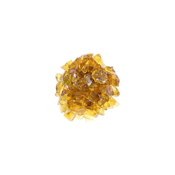 Fire Pit Glass - Chestnut Color - 10 lbs - Decorative Fireplace Replacement