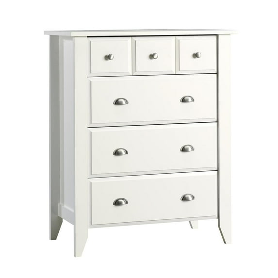 4 Drawer Chest of Drawers - Rustic Storage Dresser - Bedroom Organizer - Modern Wood Furniture