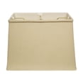 thumbnail image 1 of Maykoosh Rustic Revival Slant Retro Rectangle Softback Lampshade with Washer Fitter, Tan, 1 of 1