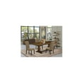 thumbnail image 1 of 5-Piece Dinette Set - Linen Fabric Chairs & Walnut Table - Kitchen Dining Room Set, 1 of 5