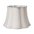 thumbnail image 1 of Maykoosh Mountain Lodge Slant Melon Out Scallop Softback Lampshade with Washer Fitter, Cream, 1 of 1