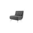 thumbnail image 1 of Sofa Bed - Dark Grey - Space Saving Sleeper Chair - 30.5" L x 34.5" W x 32" H, 1 of 7