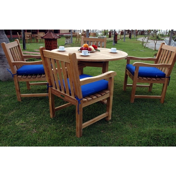 Tosca Gothic Glamour Dining Set - 5 Piece Outdoor Patio Furniture Set