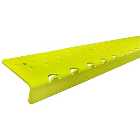 Non Slip Stair Nosing - 1 1/8" Aluminum Nose Flap for Traction - Easy Install