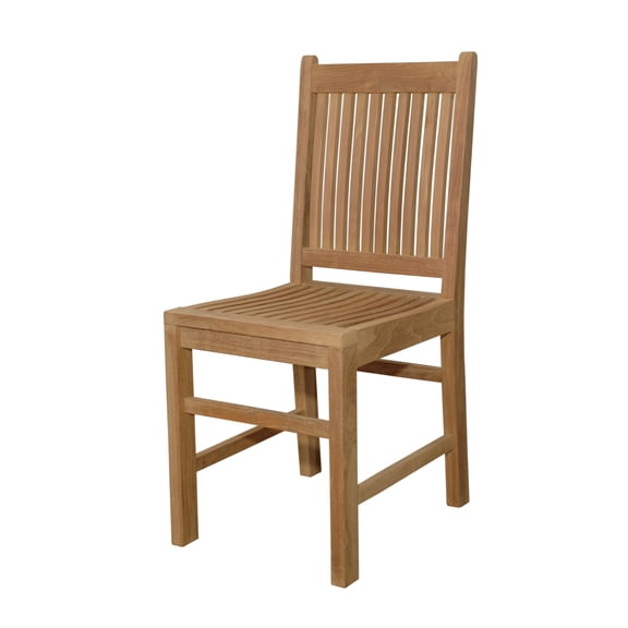 Vintage Dining Chair - Teak Side Chair for Kitchen, Cafe, Restaurant - Durable & Comfortable Seating