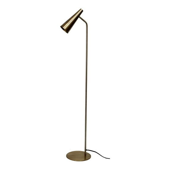Modern Table Lamp - Jute Base & Cotton Shade - Adjustable Desk Lamp