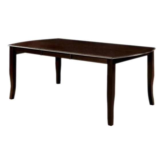 Luxury Wood Dining Table - Modern Design, Espresso Finish - Large Table for Dining Room Kitchen