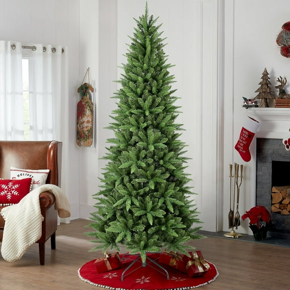 Maylaviu 5 ft Unlit Small Christmas Tree, Artificial Fir Tree with PE & PVC Mixed Branches, Green