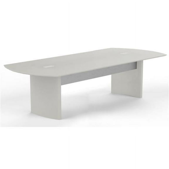 Mayline  10 ft. Medina Conference Table - Textured Sea Salt - 29.5 x 120 x 48 in.