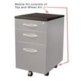 thumbnail image 1 of Mayline Aberdeen Credenza Mobile Kit in Mocha, 1 of 2