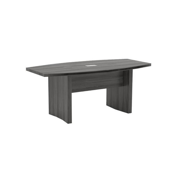 Mayline Aberdeen Series 6' Conference Table in Gray Steel