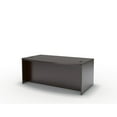 thumbnail image 1 of Mayline Aberdeen Series 72" Bow Front Desk in Gray Steel, 1 of 4