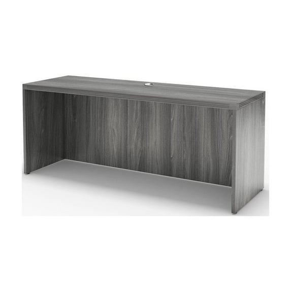Mayline Aberdeen Series 72" Credenza in Gray Steel