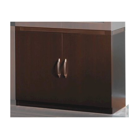 Mayline Aberdeen Storage Cabinet in Mocha