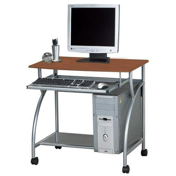 Mayline Eastwinds Argo PC Workstation, Medium Cherry - 30.25 x 31.5 x 19.75 in.