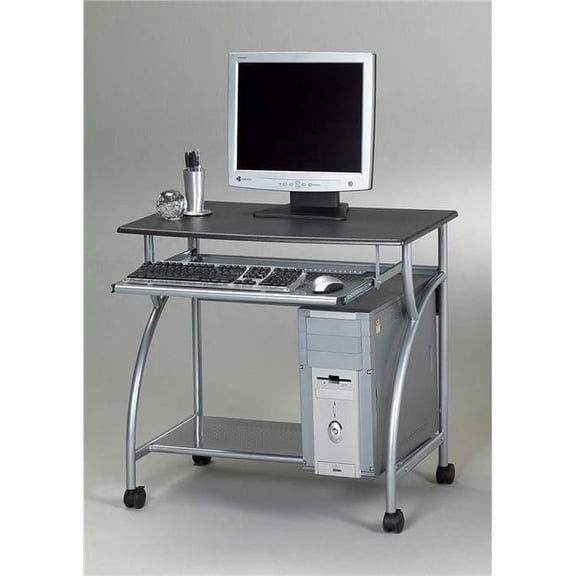 Mayline Eastwinds Argo PC Workstation - Metallic Gray - 30.25 x 31.5 x 19.75 in.