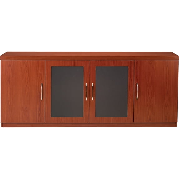 Safco Low Wall Cabinet Cherry 29 1/2H x 72W x 18D ALCLCR