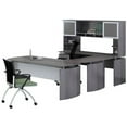 thumbnail image 1 of Mayline MNT35LGS 72 in. Medina Typical 35 Executive Office Desk Set, Gray Steel, 1 of 7