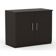 Mayline MSCLDC Medina Storage Cabinet, Mocha - 29.5 x 36 x 20 in.