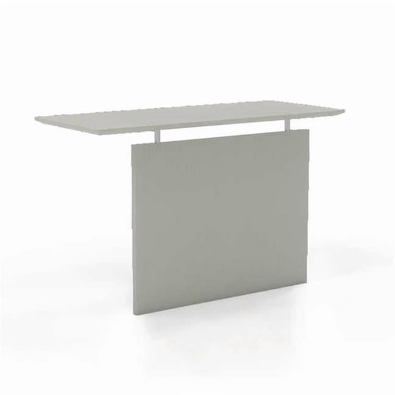 Mayline Medina Non-Handed Straight Bridge - Textured Sea Salt - 29.5 x 48.5 x 20 in.