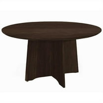 Mayline Medina Conference Table (48"" Round) in Mocha