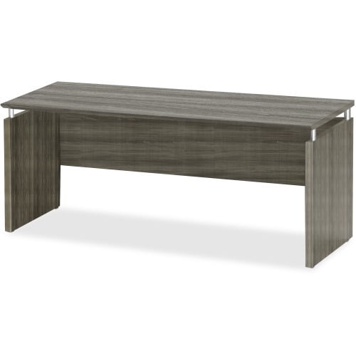 Safco Medina 72" Computer Desk in Gray Steel