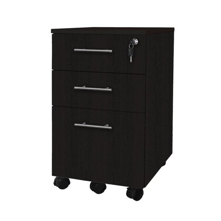 Mayline Medina Pedestal (Box-Box-File) in Mocha