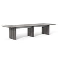 thumbnail image 1 of Mayline Medina Series 12' Conference Table in Gray Steel Laminate, 1 of 3