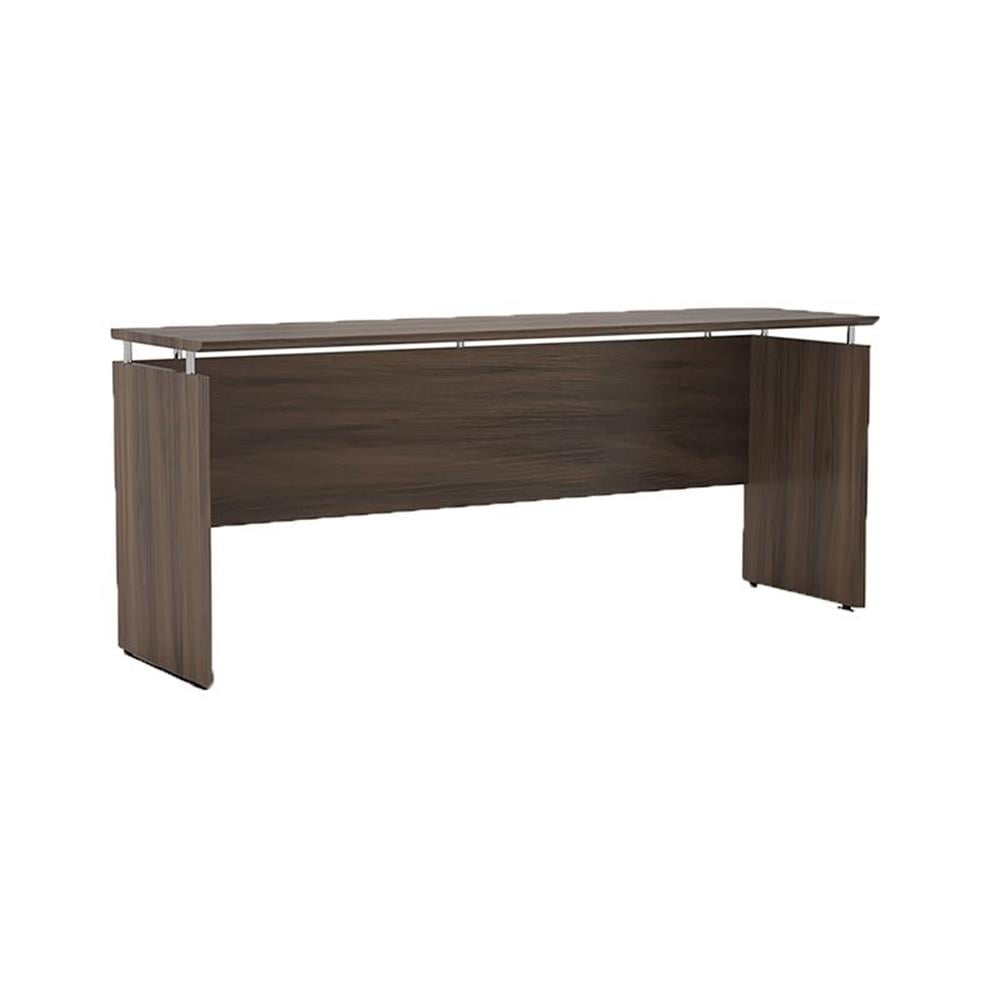 Sea Salt Laminate Adjustable Height Credenza Desk