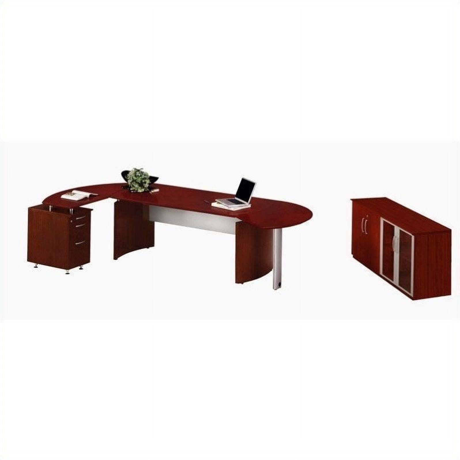 Mayline Medina Series Suite 8 in Mahogany